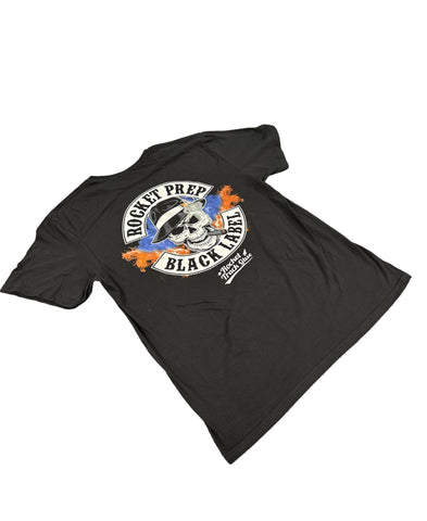 Black Label Short Sleeved T Shirt - Rocket Track Products