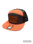 ROCKET PREP RICHARDSON FLAT BILL SNAPBACK ADJUSTABLE LEATHER PATCH HAT - Rocket Track Products