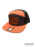 ROCKET PREP RICHARDSON FLAT BILL SNAPBACK ADJUSTABLE LEATHER PATCH HAT - Rocket Track Products