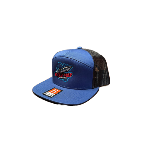 Rocket Prep Richardson Flat Bill Snapback Adjustable Hat - Rocket Track Products