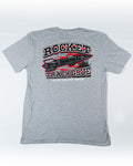 Rocket Track Glue Rocket T Shirt Back