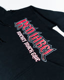 Rocket Track Glue Red Label Hooded Sweatshirt Close Up Front