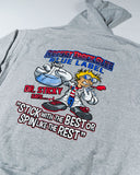 Rocket Track Glue Dr. Sticky Hooded Sweatshirt Back