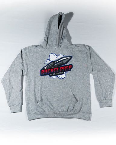 Rocket Track Glue Dr. Sticky Hooded Sweatshirt Front Image