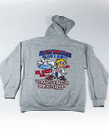 Rocket Track Glue Dr. Sticky Hooded Sweatshirt Back